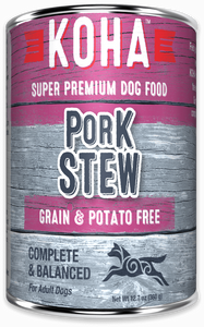 KOHA Dog GF Stew Pork 12.7oz