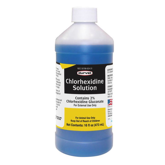 Durvet Chlorhexidine Solution 16oz