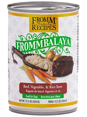Fromm Frommbalaya K9 Cans Beef Rice 12.5oz