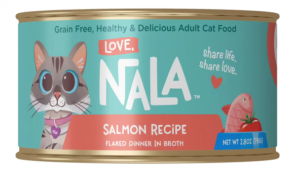 Love Nala Flake Salmon in Broth 2.8oz