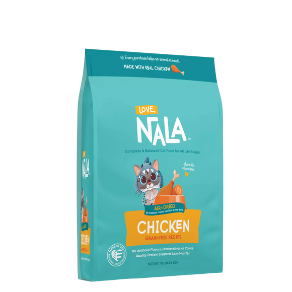 Love Nala Air Dried Grain Free Chicken Cat 1lb