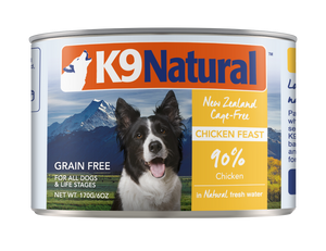 K9 Natural Can Chicken Feast 6oz