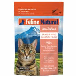 Feline Naturals Cat GF Lamb Salmon Pouch 3oz
