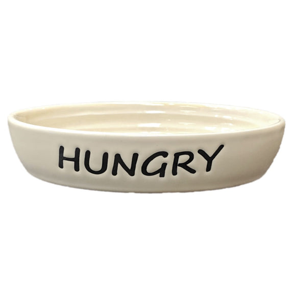 Hungry Cat Dish Oval*