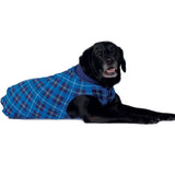 Goldpaw Double Fleece Blue Plaid/Navy*