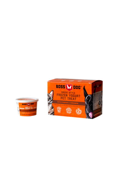 Boss Dog Frozen Yogurt Pumpkin Cinnamon – Firehouse Pet Shop