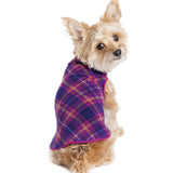 Goldpaw Fleece Mulberry Plaid
