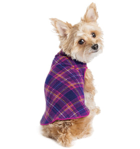 Goldpaw Fleece Mulberry Plaid