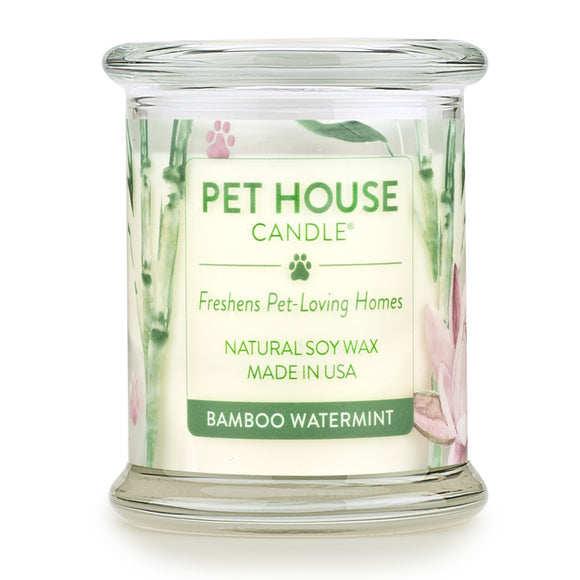 Pet House Candles Bamboo Watermint