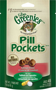 Greenies Pill Pockets Cat Salmon