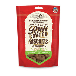 Stella & Chewy's Raw Coated Biscuits Duck