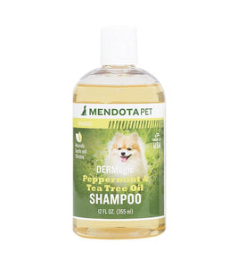DERMagic Peppermint and Tea Tree Oil Shampoo 12z
