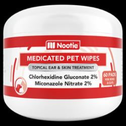 Nootie Medicated Antimicrobial Pads 60ct