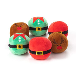 Midlee Christmas Plush Balls