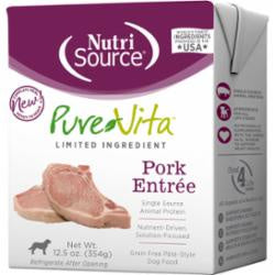 Purevita Dog Grain Free Pork Entrée 12.5oz