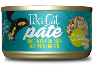 Tiki Cat Luau Pate Succulent Chicken 2.8oz