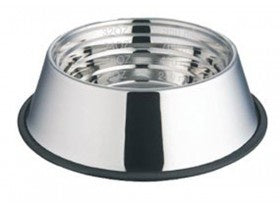 Indipets Capacity Stainless No Tip Bowl