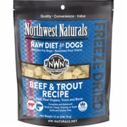 Northwest Naturals Dog Freeze Dried Nuggets Beef Trout