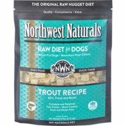 Northwest Naturals Frozen Raw Trout Nuggets