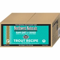 Northwest Naturals Frozen Raw Trout Nuggets