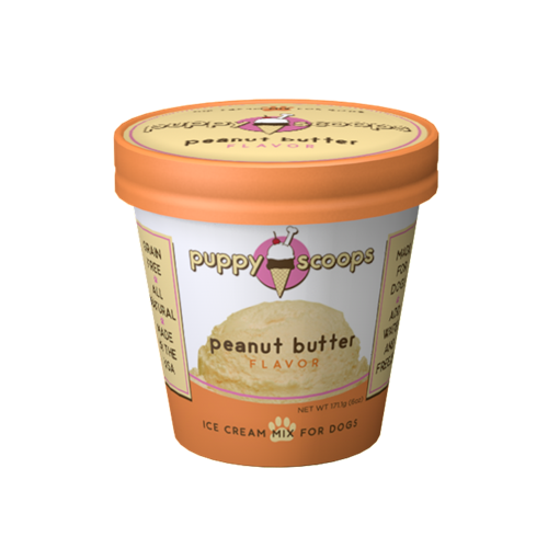 Puppy Scoops Ice Cream Peanut Butter