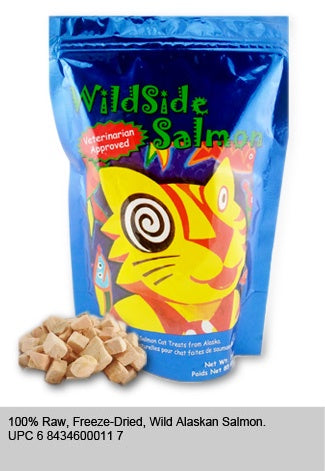 Wildside Salmon Cat Treat 3oz