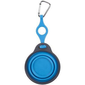 Dexas Travel Cup With Carabiner Blue