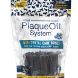 Proden Dog Plaque Off Mini Dental Bone Blueberry 12oz