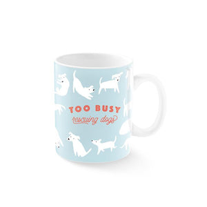 Fringe Rescuing Dogs Ceramic Mug