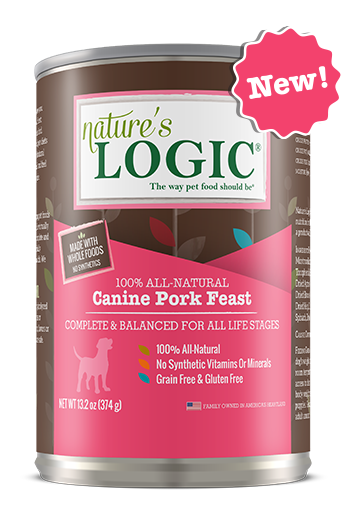Nature's Logic K9 Pork 13.2z