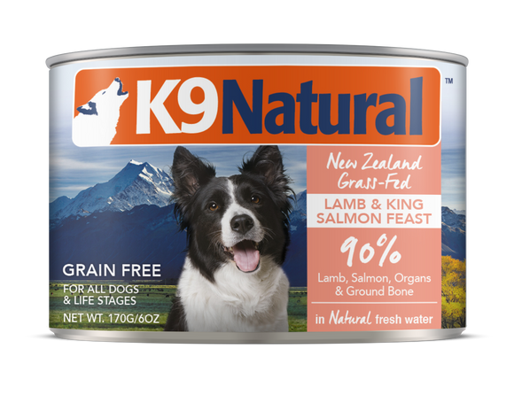 K9 Natural Can Lamb Salmon 6oz