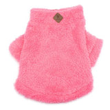 The Worthy Dog Wubba Fleece Quarter Zip Pullover Fuchsia