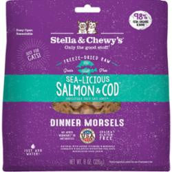 Stella & Chewy's Cat Freeze Dried Salmon and Cod Dinner Morsels 8oz