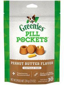 Greenies Pill Pockets Peanut Butter Dog