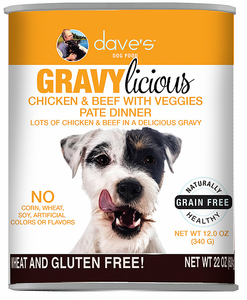 Dave's Gravylicious Chicken Beef 12oz*