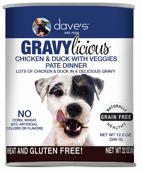 Dave's Gravylicious Chicken Duck 12oz*