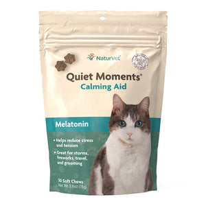 NaturVet Quiet Moment Plus Cat 50ct
