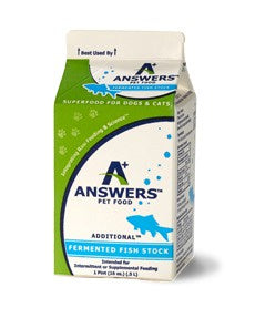 Answers Pet Food Fermented Fish Stock
