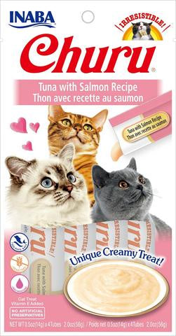 Inaba Churu Tuna Salmon 2oz 4pk