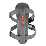 EzyDog Chest Plate Harness Gray