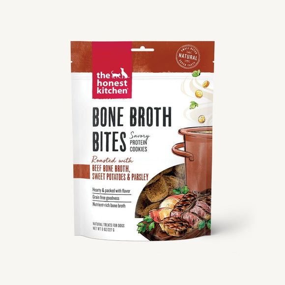 Honest Kitchen Bone Broth Bites Beef 8oz