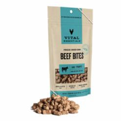 Vital Essentials Dog Freeze Dried Treat Beef Bites 2oz