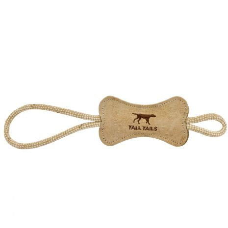 Tall Tails Bone Tug Natural Leather