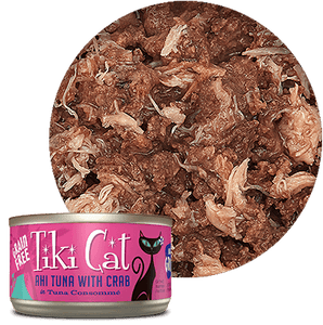 Tiki Cat Grill Ahi Tuna Crab 2.8z