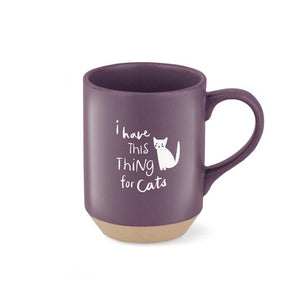 Fringe Thing For Cats Stoneware Mug