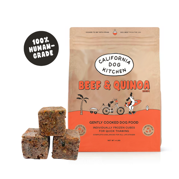 California Dog Kitchen Gently Cooked Beef & Quinoa