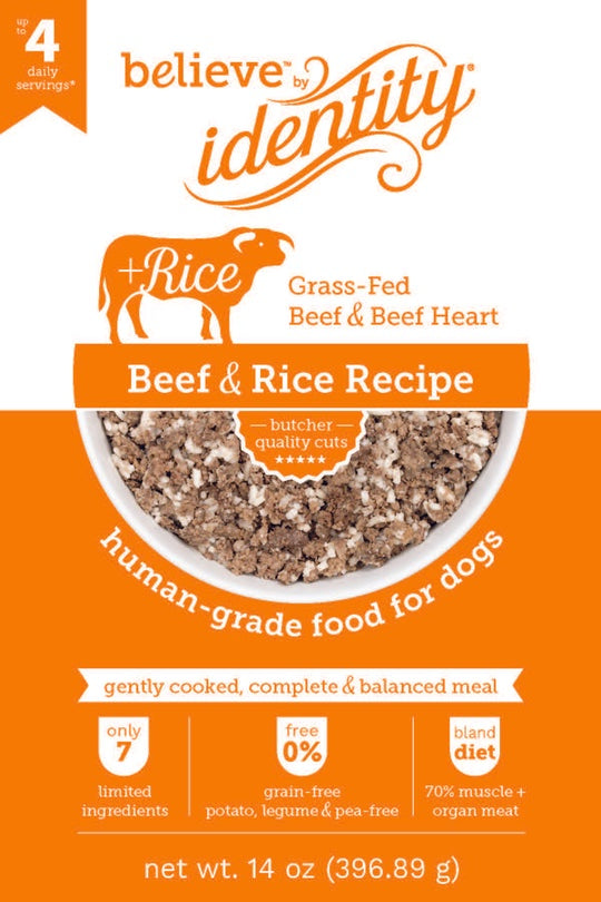 Identity Believe Gently Cooked Bland Diet Beef & Rice 14oz