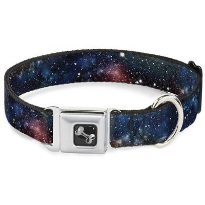 Buckle Down Collar Bone Space Dust Collage Small