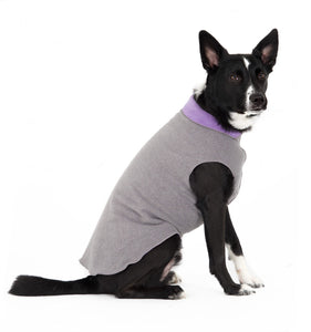 Goldpaw Double Fleece Charcoal/Lavender