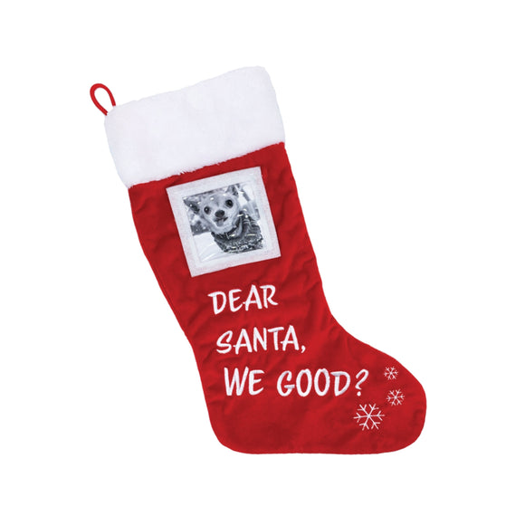 Huxley & Kent Stocking Dear Santa We Good
